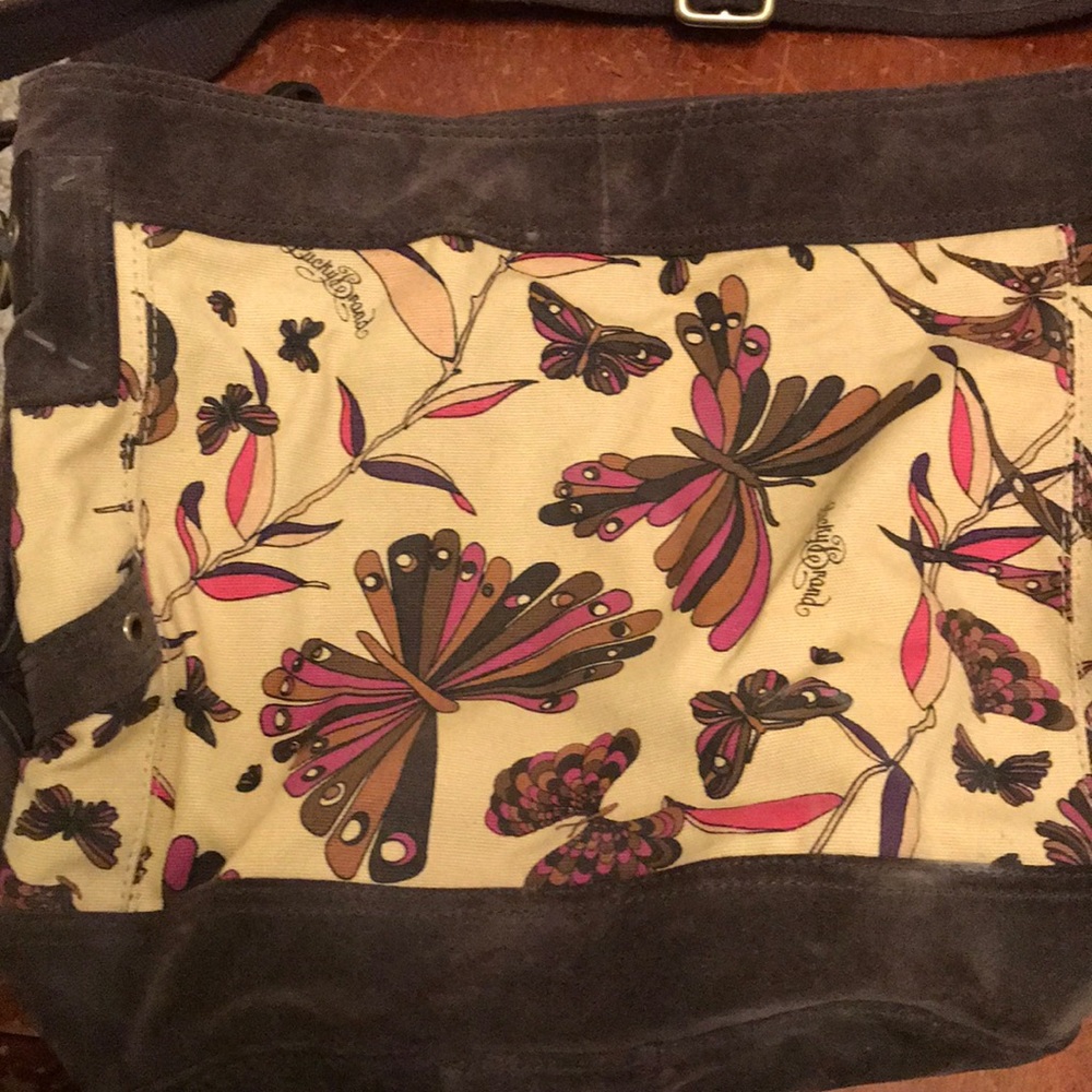 Lucky Brand Butterfly pattern purse